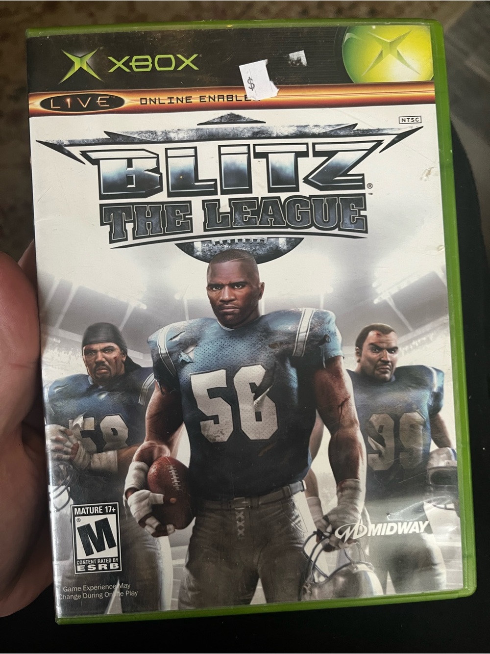 Blitz: The League (2005) Microsoft Xbox Sports Football Game Complete in Box (CI